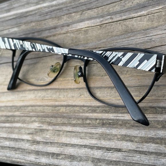 Karen Kane Women Eyeglasses Frame Black ARTEMISIA 49[]18 135 Frame - Picture 5 of 14